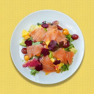 Salmon Chirashi Sushi Bowl