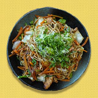 Panfry Noodle Chicken