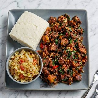 Wet Fry with Ugali