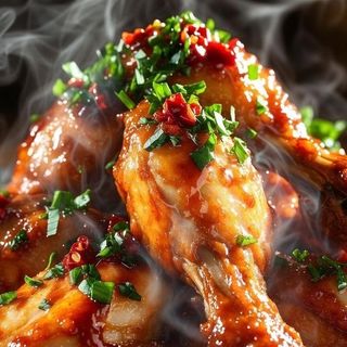 1/2 wetfry chicken