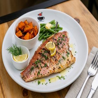 Grilled Red Snapper Fillet