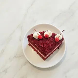 Southern Red velvet cake Slice