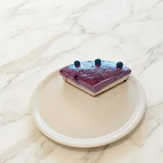 Blueberry cheese cake Slice
