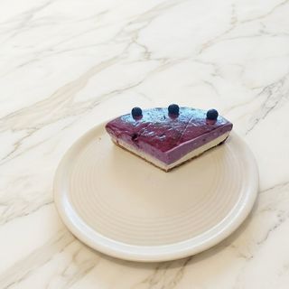 Blueberry cheese cake Slice