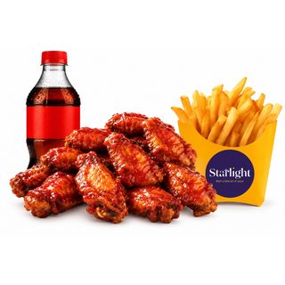 9 Bbq Wings Meal