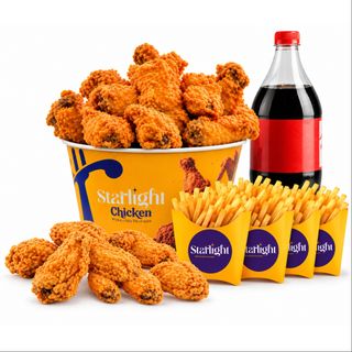 21 Piece Bucket