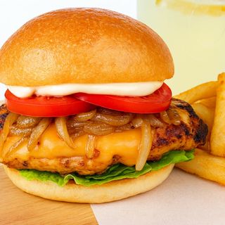 BBQ Mayo Chicken Burger