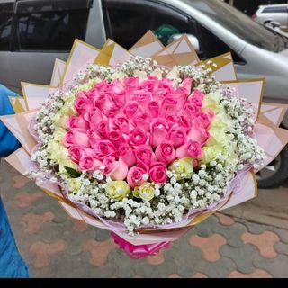 Satisfying pink