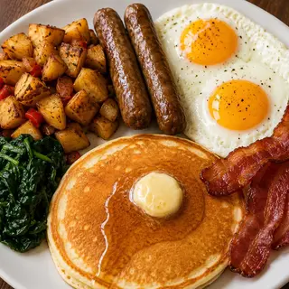 Wine & Bottle Breakfast