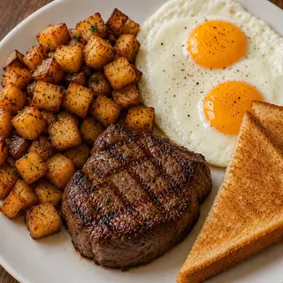 Hungry Man's Breakfast