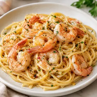 Shrimps Pasta