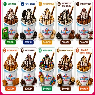 KitKat & Oreos Rolled Ice Cream