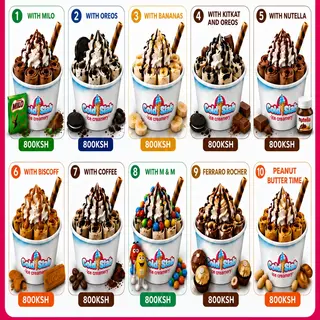 Nutella Rolled Ice Cream