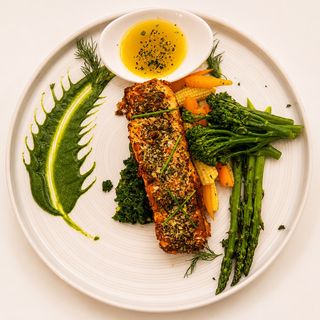 Herb Crusted Salmon