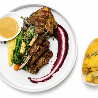 Herb Crusted Loin Chops