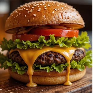 Beef Burger (Assorted Chips)