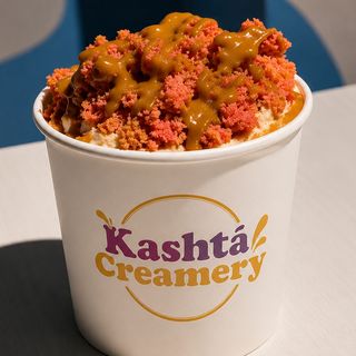 Red Velvet Lotus Ice Cream Cup
