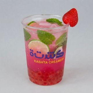 Strawberry Mocktail Boba