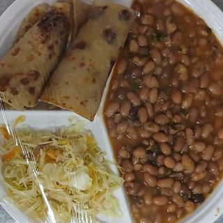 2 Chapati With Beans or Ndengu