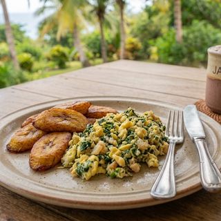Plantain & Eggs