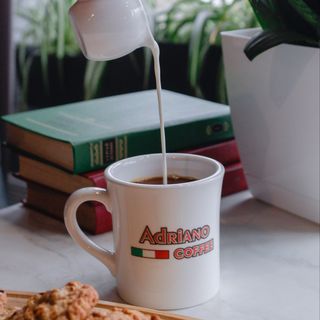 Американо с молоком Мега