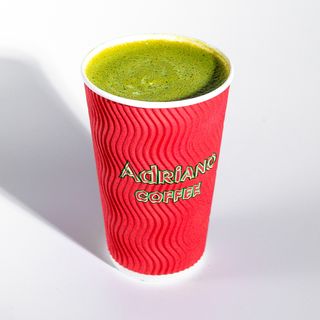 Матча Латте на растительном молоке Мега (400 мл.)