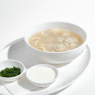 Пельмени со сметаной и зеленью (300 гр.)