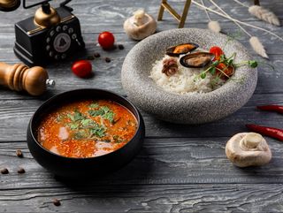 Том Ям с морепродуктами