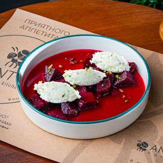 Запеченная свекла с фетой 