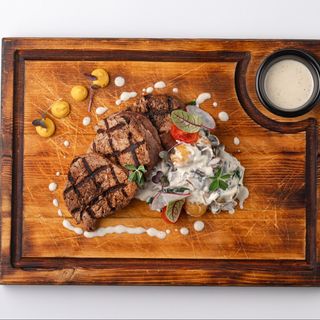 Медальоны с картофельной-грибным гротеном (500 гр.)