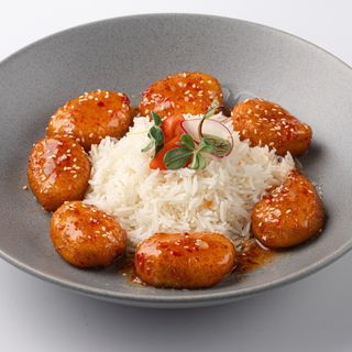 Цыпленок свит чили с рисом (400 гр.)