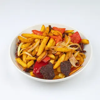 Фри с мясом