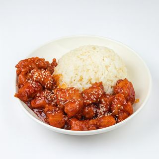 Курица в остром соусе 