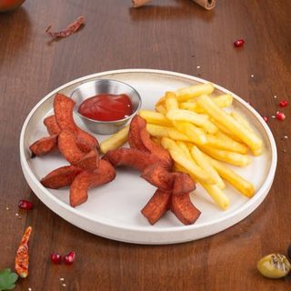 Сосиски с фри (200 г)