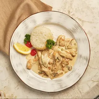 Фрикасе с рисом 