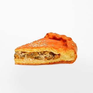 Нарезка пирог с курицей и грибами в сливочном соусе (0,07 кг)