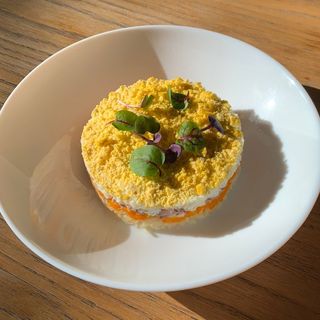 Салат Мимоза с тунцом