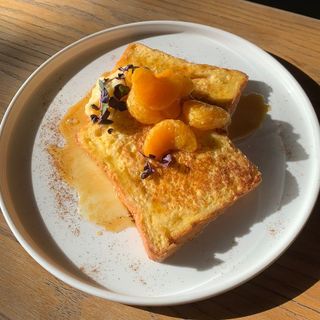 Френч-тост с мандаринами