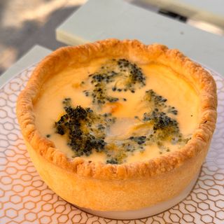 Пирог киш с рыбой