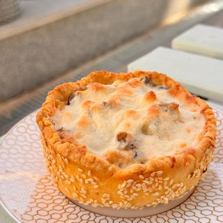 Жюльен с грибами и курицей