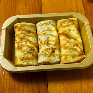 Блины с творогом