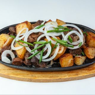 Картофель с мясом 