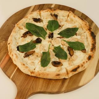 Курица и грибы 