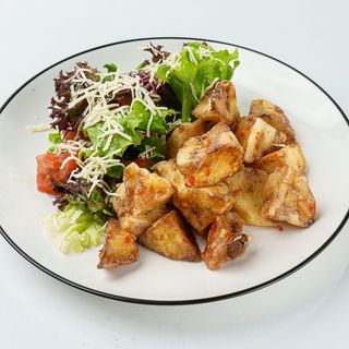 Салат "Превкусный баклажан"