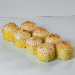 Запечённые хитоми с лососем