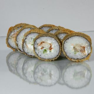 Горячий ролл с угрем