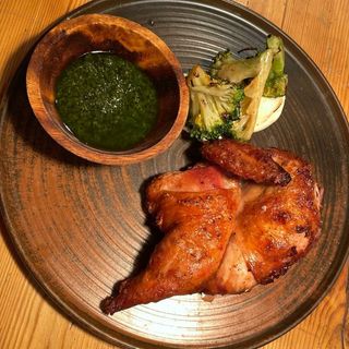 Фермерский цыпленок с брокколи