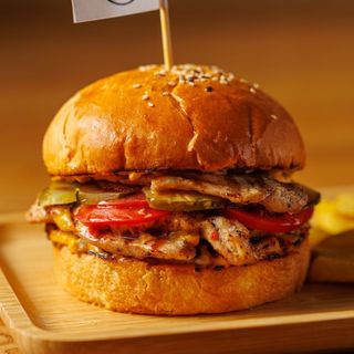 Бургер с курицей