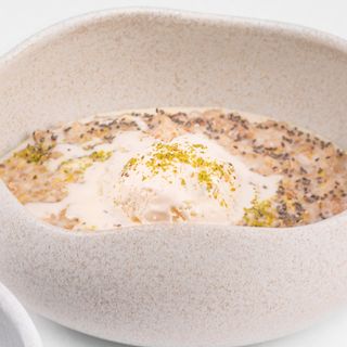 Каша из микс злаков с ванильным мороженым на альтернативном молоке 340гр