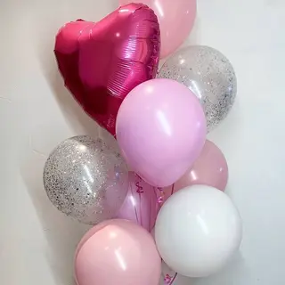 СЕТ ШАРОВ «РОЗОВЫЙ БУМ»